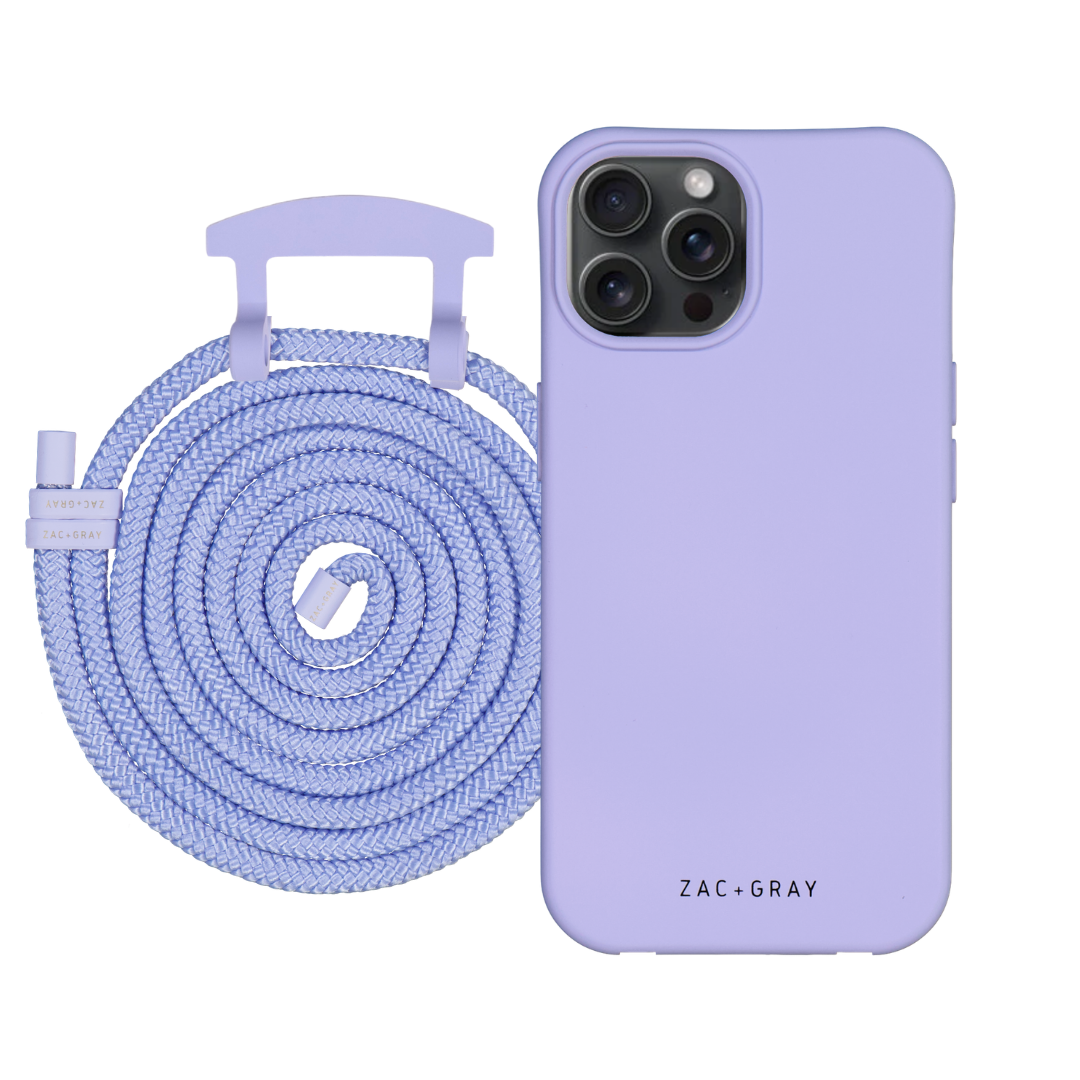 iPhone 15 Pro WISTERIA BLOOM CASE + CORD