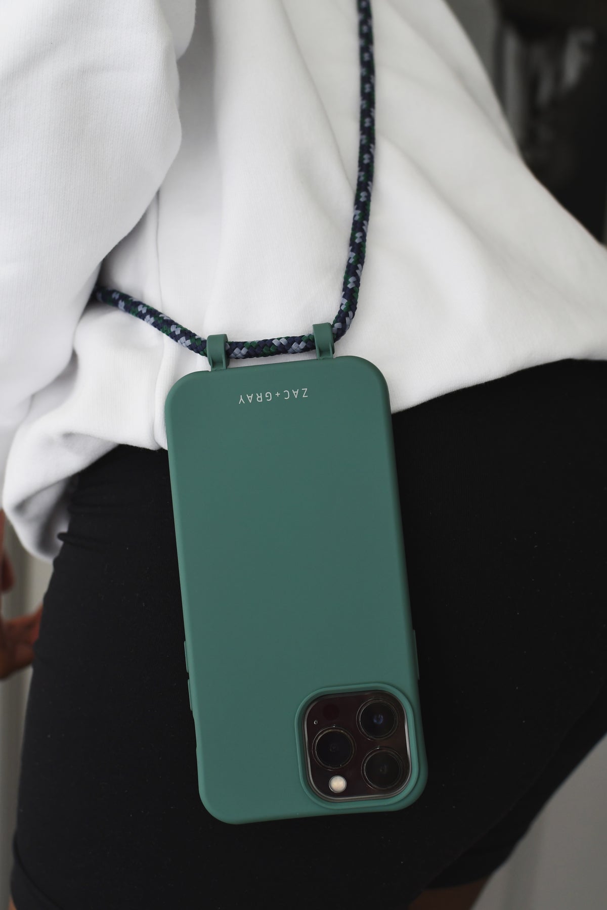 iPhone 12 and iPhone 12 Pro TIDAL TEAL CASE + CORD - MAGSAFE