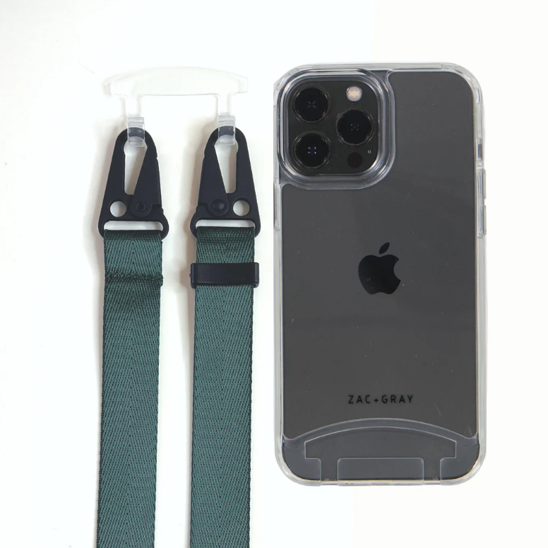 iPhone 15 Plus TRANSPARENT CASE + CORD