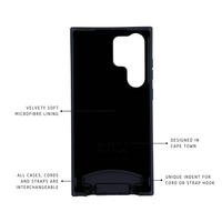 a diagram of a cell phone case with instructions