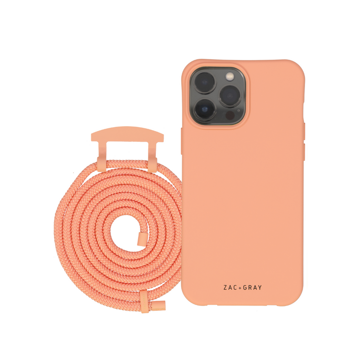 iPhone 11 Pro Max SUNSET CORAL CASE + SUNSET CORAL CORD