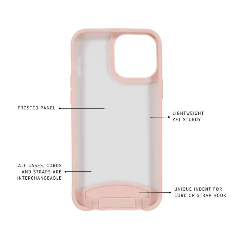 iPhone 12 and iPhone 12 Pro FROSTED ROSÉ PINK CASE