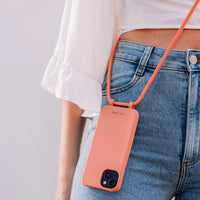iPhone 14 SUNSET CORAL CASE + SUNSET CORAL CORD