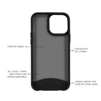 iPhone 13 Pro Max MIDNIGHT BLACK FROSTED CASE