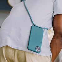 iPhone 13 mini TIDAL TEAL CASE + TIDAL TEAL CORD